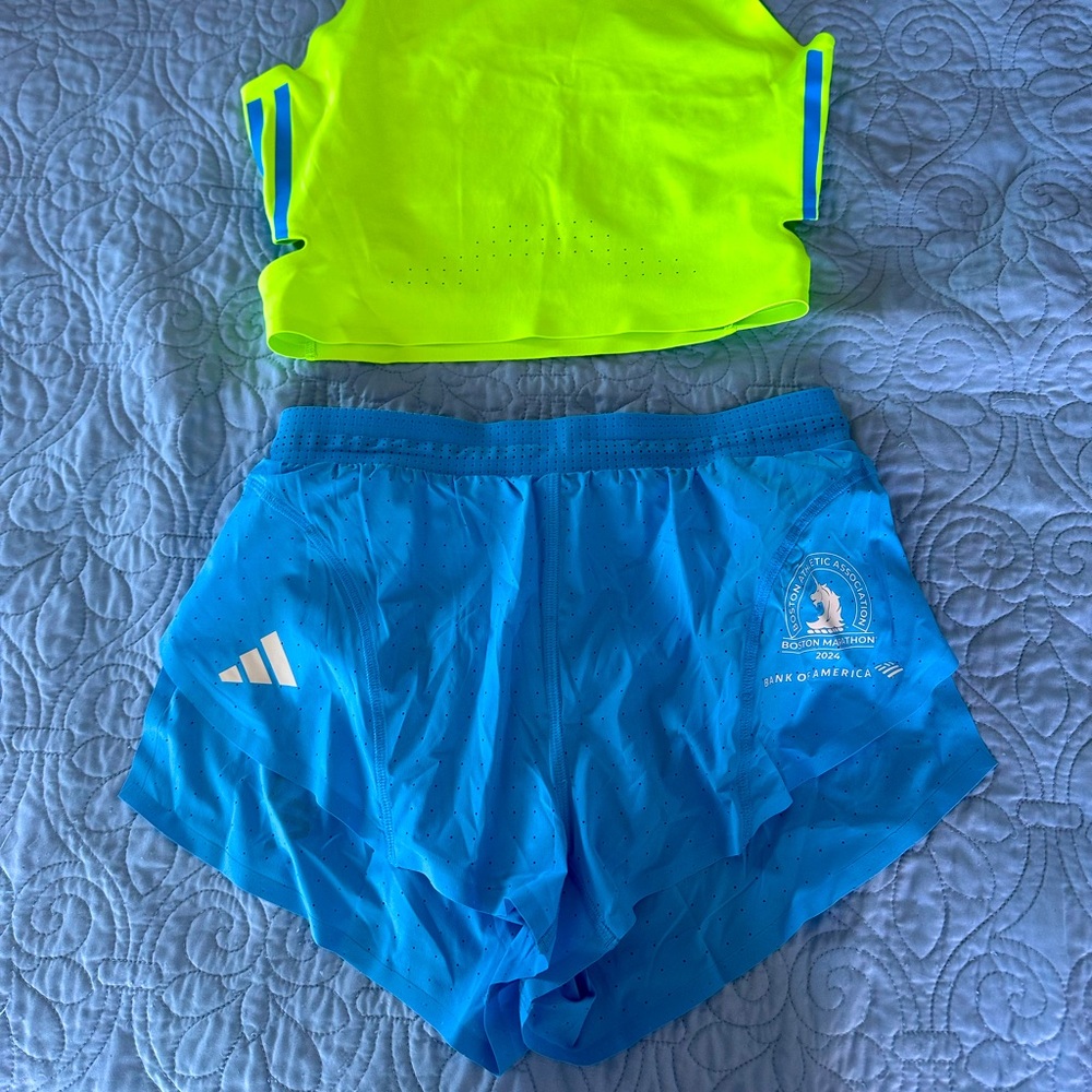 Adidas Boston Marathon 2024 shorts
